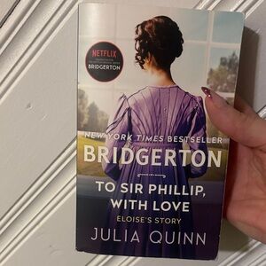 Bridgerton: To Sir Phillip, With Love by Julia Quinn - Purple Cover